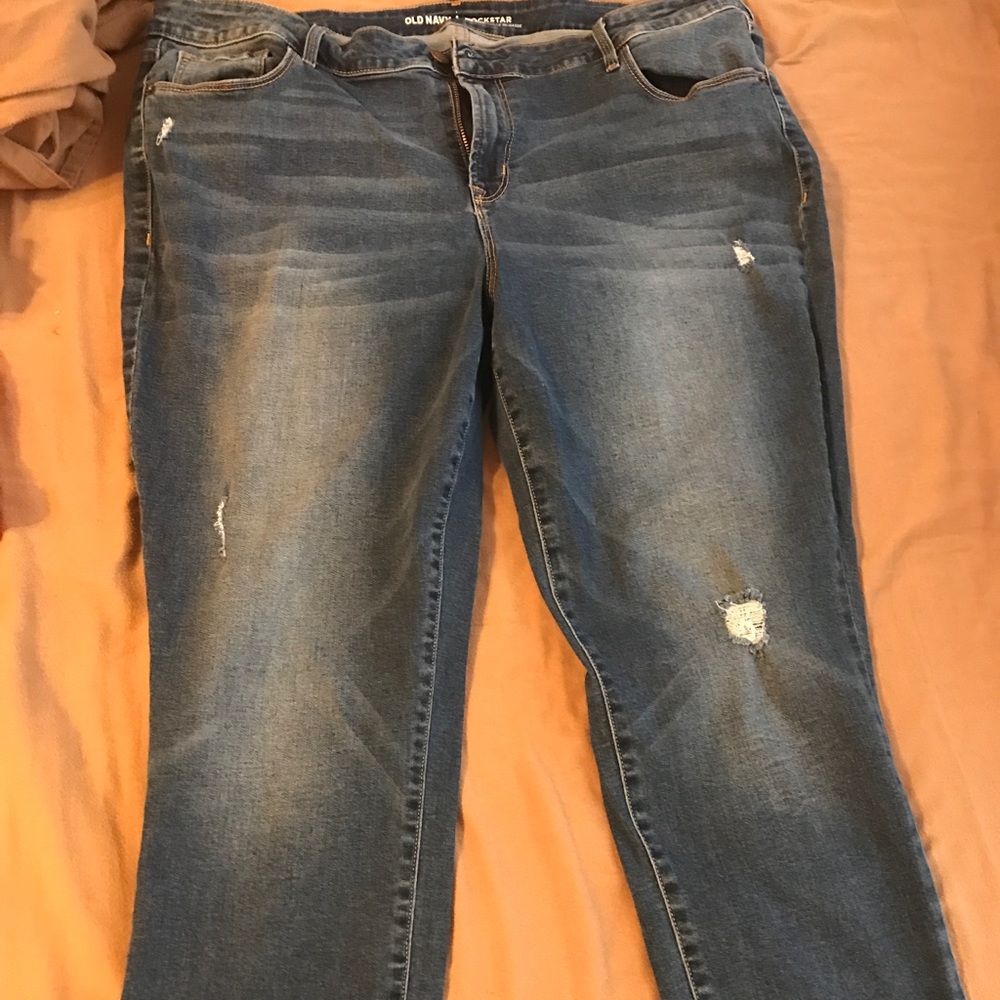 Old navy rockstar jeans